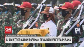 VIDEO: Gladi Kotor Calon Pasukan Pengibar Bendera Pusaka