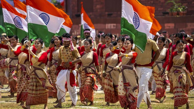 India merayakan 75 tahun merdeka pada 15 Agustus kemarin dan saat ini dianggap menjadi salah satu negara raksasa, kenapa?