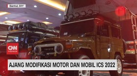 VIDEO: Indonesian Custom Show 2022, Ajang Modifikasi Motor dan Mobil