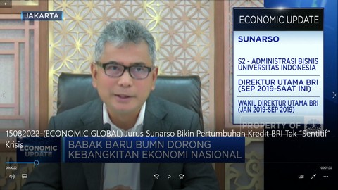 Potensi Resesi Cuma 3%, Bos BRI Makin Optimis di 2022