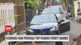 VIDEO: Komnas HAM Periksa TKP Rumah Ferdy Sambo