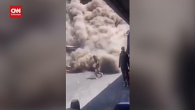 VIDEO: Detik-detik Gudang Kembang Api Armenia Meledak, 2 Orang Tewas