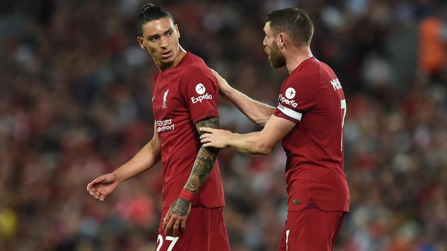 Darwin Nunez meminta maaf dan berjanji bakal kembali lebih baik lagi usai mendapat kartu merah di laga Liverpool vs Crystal Palace, Senin (16/8).