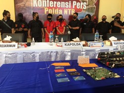 Komplotan Pembobol ATM Lintas Provinsi Dibekuk Polda NTB, 1 Buron