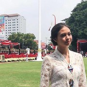 Potret Gaya Selebriti Saat Hadiri Upacara Kemerdekaan RI di Istana Merdeka, Tampil Memukau dengan Baju Adat!