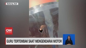 VIDEO: Guru Tertembak Saat Mengendarai Motor