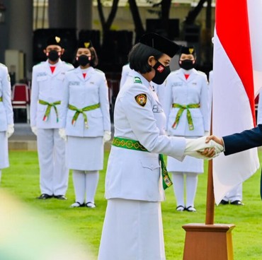 76 Nama Paskibraka Nasional 2023 yang Jadi Petugas Upacara 17 Agustus di Istana Negara