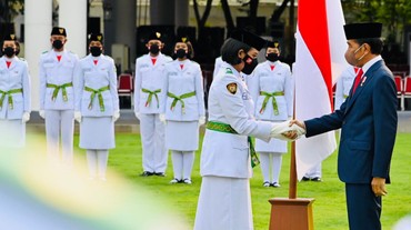 76 Nama Paskibraka Nasional 2023 yang Jadi Petugas Upacara 17 Agustus di Istana Negara