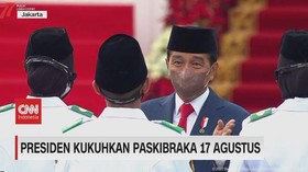 VIDEO: Presiden Kukuhkan Paskibraka 17 Agustus di Istana Merdeka