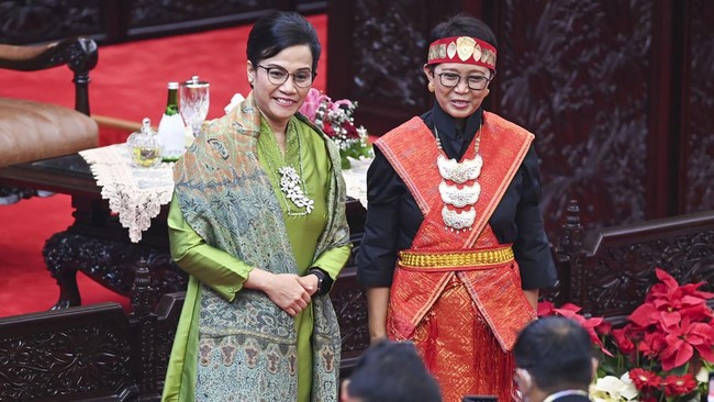 Menkeu Sri Mulyani 'patah hati' karena merasa dikhianati oleh Menlu Retno Marsudi saat Apresiasi Sukses Presidensi G20 Indonesia 2022, Selasa (20/12).