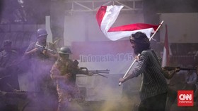 FOTO: Gempita Sosiodrama Gelora Bangsa Raih Kemerdekaan di Munasprok