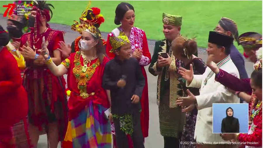 Farel Prayoga Farel PRayoga di Istana Negara