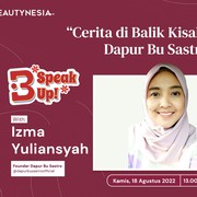 Founder Dapur Bu Sastro Berbagi Cerita Inspiratif di B-Speak Up!