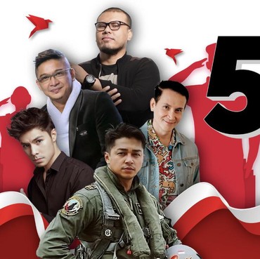 Infografis: 5 Artis Pernah Jadi Paskibraka Kibarkan Bendera Merah Putih