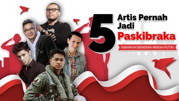 Infografis: 5 Artis Pernah Jadi Paskibraka Kibarkan Bendera Merah Putih