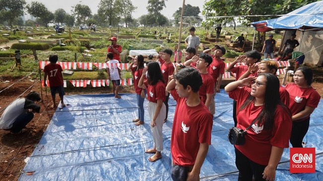 FOTO: Momen-momen Upacara 77 Tahun Kemerdekaan RI di Seluruh Jakarta