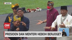 VIDEO: Presiden & Menteri Heboh Berjoget