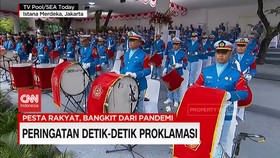 VIDEO: Peringatan Detik-Detik Proklamasi di Istana Merdeka