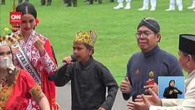 VIDEO: Istana Bergoyang Saat  Farel Prayoga Berdendang