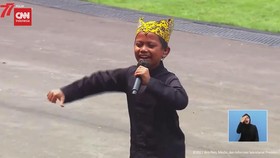Farel Prayoga Trending Usai Nyanyi 'Ojo Dibandingke' di Depan Jokowi