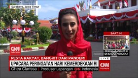 VIDEO: Upacara Peringatan Hari Kemerdekaan RI di Surabaya