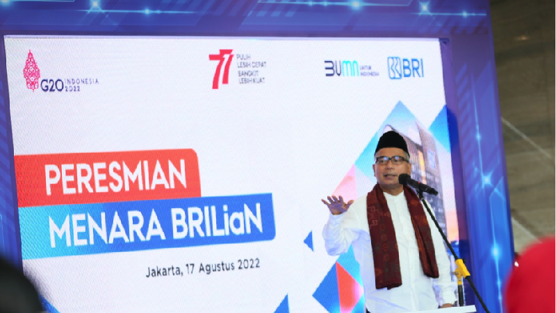 Bertepatan dengan Hari Kemerdekaan ke-77 Republik Indonesia, BRI melakukan peresmian gedung baru Menara BRILiaN pada Rabu (17/08).