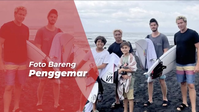 Heboh Andrew Garfield Liburan di Bali, Melokal Main di Pantai