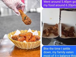 Rugi Banget! Pesan 2 Ayam Goreng Utuh, Isinya Malah Sayap Ayam