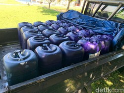 Polisi Tangkap Penimbun Solar Subsidi di Bengkulu
