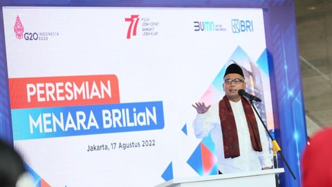 BRI Resmikan Menara BRILian di Hari Kemerdekaan