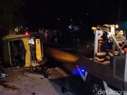 4 Orang Tewas Usai Truk Seruduk 5 Kendaraan di Puncak Cianjur!