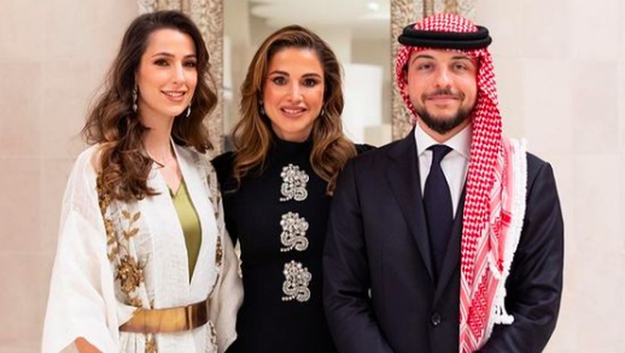 Pangeran Hussein bin Abdullah II & Rajwa Khaled Al-Saif