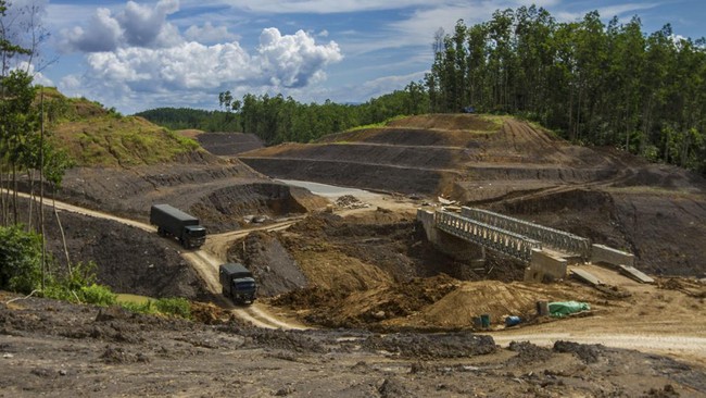 Kementerian PUPR mengajak Kejagung memantau pelaksanaan sejumlah proyek pembangunan di IKN Nusantara, Kalimantan Timur.