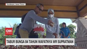 VIDEO: Tabur Bunga 84 Tahun Wafatnya WR Supratman dan Pahlawan Maramis