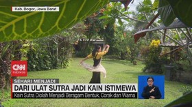 VIDEO: Dari Ulat Sutra Jadi Kain Istimewa