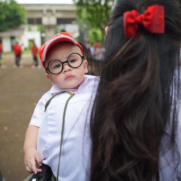 Rayyanza Mulai Sekolah, Sikap Cepat Tanggapnya Jadi Sorotan