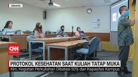 VIDEO: Protokol Kesehatan Saat Kuliah Tatap Muka