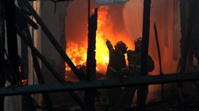 Rumah Dinas Kapolda Papua Terbakar