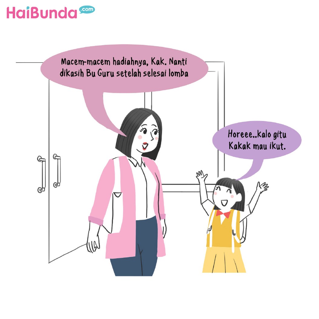 Komik: Lho, Kok Kalah Lomba Ngambek?