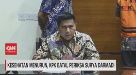VIDEO: Kesehatan Menurun, KPK Batal Periksa Surya Darmadi
