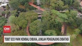 VIDEO: Tebet Eco Park Kembali Dibuka, Jumlah Pengunjung Dibatasi