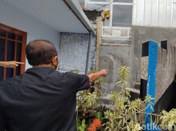 Emak-emak Bikin Tembok 3 Meter Tutupi Akses Jalan Gang di Ciamis