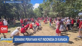 VIDEO: Semarak Perayaan HUT Indonesia di Kanada