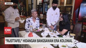 VIDEO: 'Rijsttafel' Hidangan Bangsawan Era Kolonial