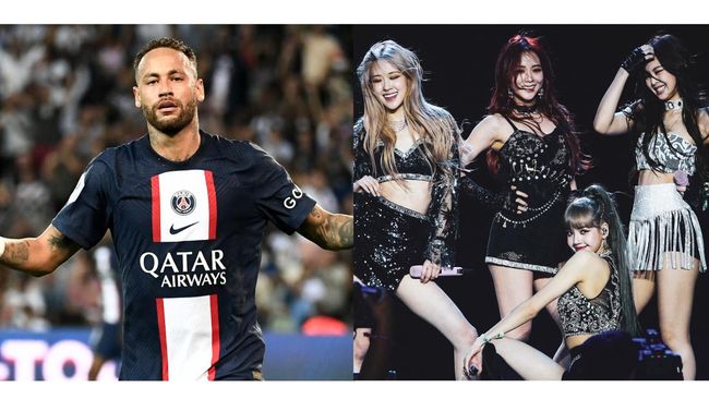 Pesepak bola Brasil Neymar menunjukkan dukungannya kepada BLACKPINK yang akhirnya comeback setelah 2 tahun dengan merilis Pink Venom. 