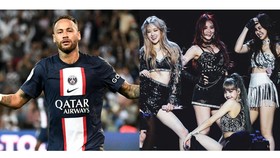 Neymar Ikut Meriahkan Perilisan Pink Venom Comeback BLACKPINK