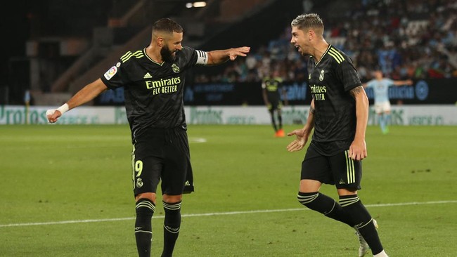 Real Madrid berhasil mengalahkan Celta Vigo dalam laga Liga Spanyol di Abanca Balaidos, Minggu (21/8) dini hari WIB.