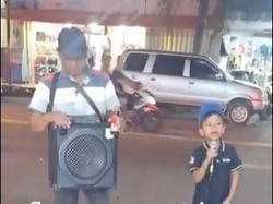 Potret Lawas Farel Prayoga Ngamen di Konter Pulsa Viral
