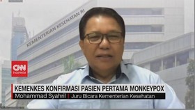 VIDEO: Kemenkes Konfirmasi Pasien Pertama Monkeypox