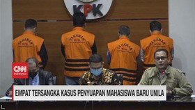 VIDEO: KPK Tetapkan 4 Tersangka Kasus Suap Unila